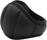 Foldable Windproof Neck Warmer for Men and Women Ideal for Cycling and Winter Sports Black