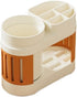 Multifunctional Toothbrush Holder with Toothpaste Dispenser and Cups - Wall-Mounted No Drilling - Bathroom Organizer Set