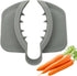 1 Piece Grey Anti-Slip Vegetable Cutter Safety Gloves - Ergonomic Kitchen Protection for Durable Food Preparation