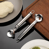 2 Piece Stainless Steel Manual Noodle Cutter Set Essential Kitchen Tool for Home Use