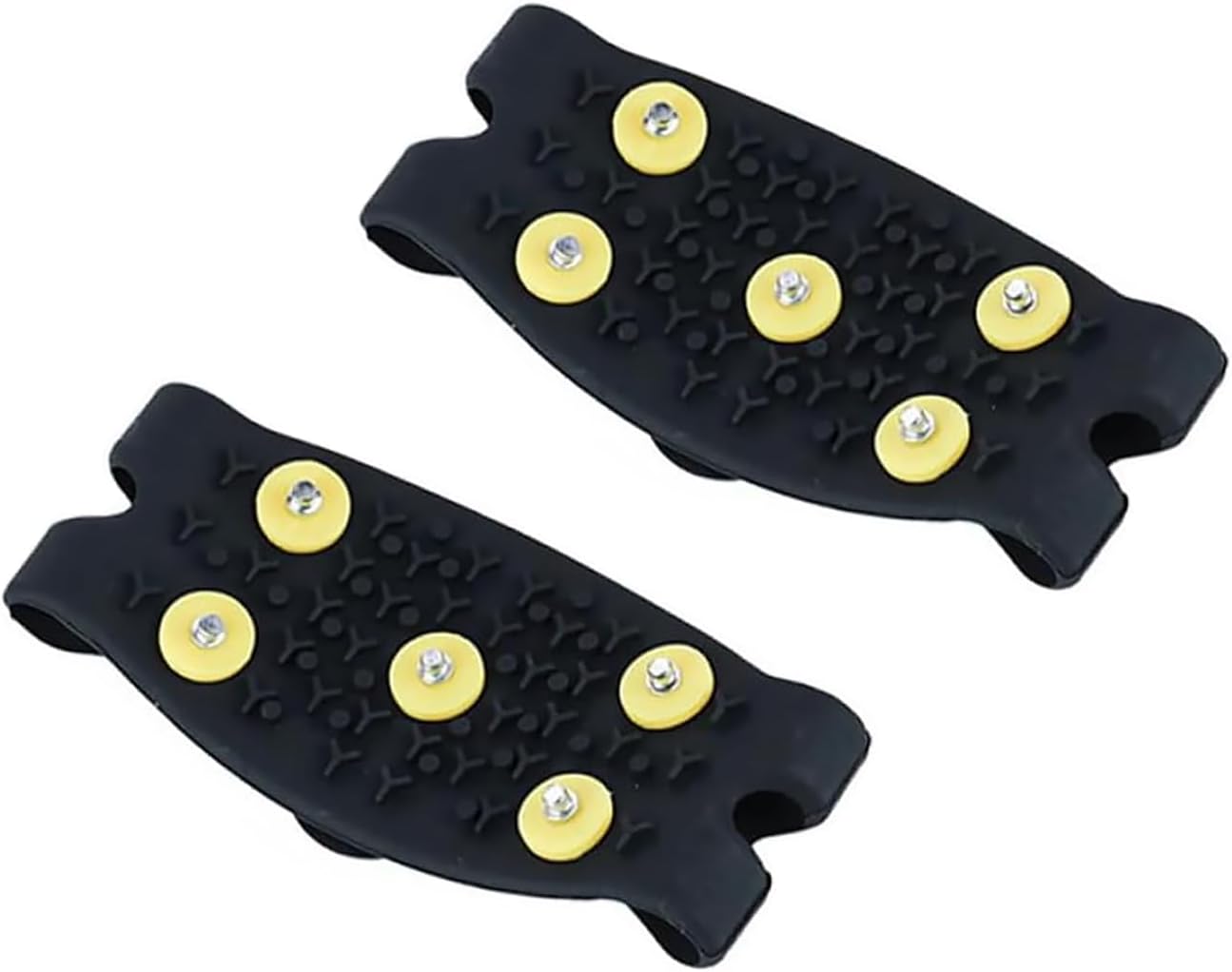 Anti-Slip Five-Claw Ice Grips for Shoes - Provides Grip for Walking Hiking Snow and Ice Adventures