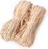 2 Pcs Natural Raffia Fibers 60g Biodegradable Craft Yarn for DIY Baskets Hats & Decorations