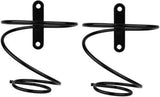 2-Pack Mini Wine Rack Countertop Display Stand for 1 Bottle Space-Saving Iron Storage Holder for Home Kitchens Bars
