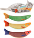 3-Piece Catnip Toy Set Interactive Plush Cartoon Cat Chew Toys Durable Indoor Kitten Playthings