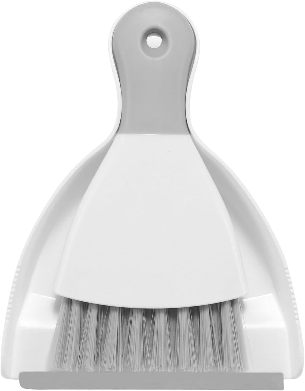 Compact Broom and Dustpan Set with Mini Hand Brush - Portable Cleaning Kit for Home Office Desks Keyboards Sofas Kitchens Pets and More