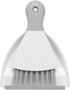 Compact Broom and Dustpan Set with Mini Hand Brush - Portable Cleaning Kit for Home Office Desks Keyboards Sofas Kitchens Pets and More