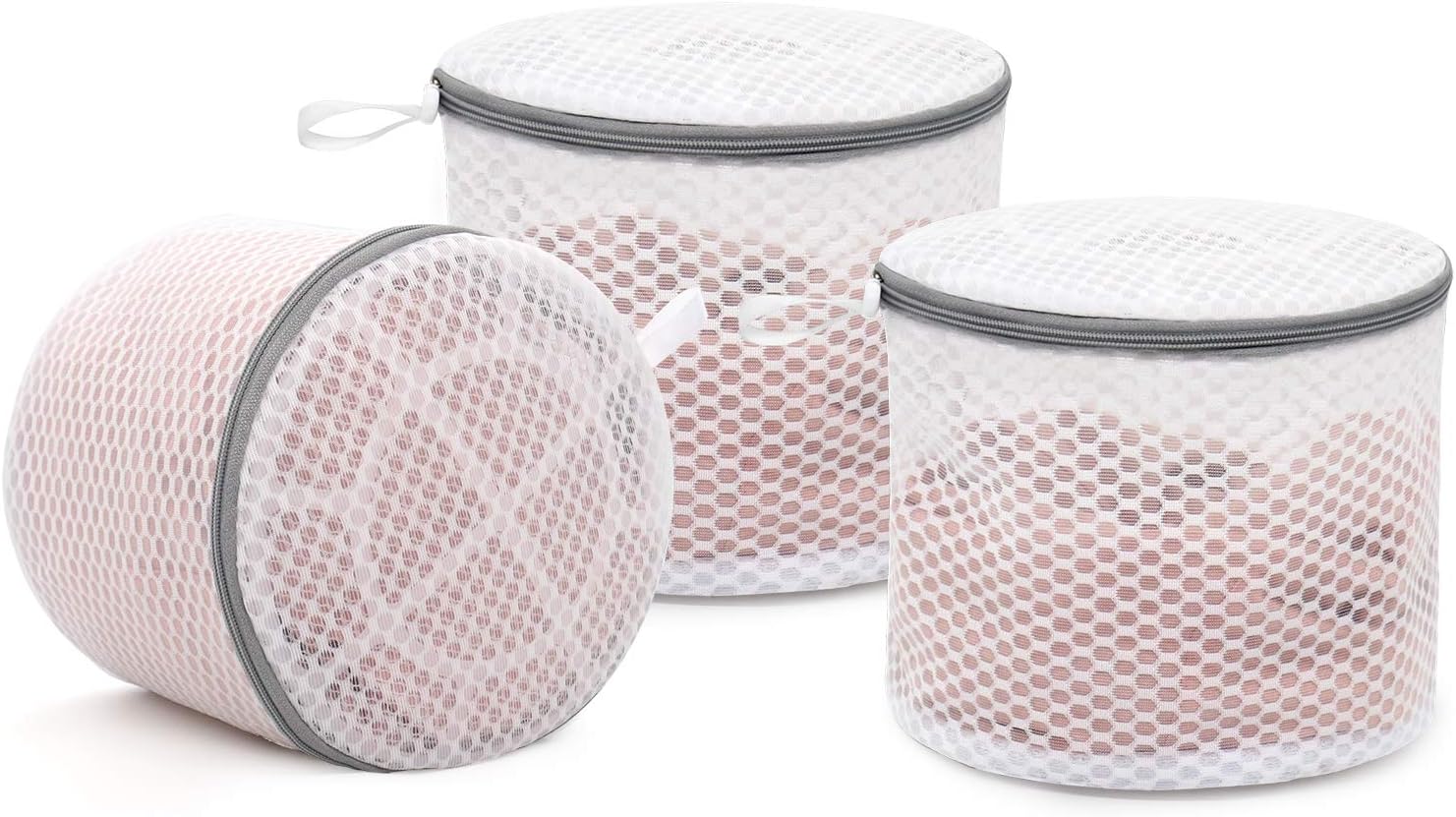 3 Pack Lingerie Wash Bags Delicate Clothing Underwear Protection Mesh Laundry Bags for Intimate Apparel