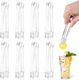 8 Pack Food Clips Mini Plastic Clips Small Kitchen Clips Ideal for Parties Restaurants Buffets Baking Salads Cookies Ice Cubes