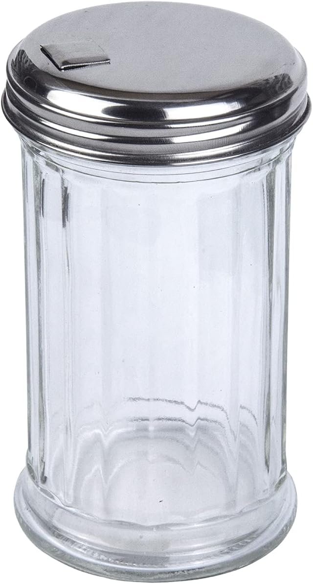 Sugar Bowl Glass Sugar Shaker Dispenser for Home Kitchen