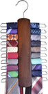 Wooden Belt and Scarf Hanger - Keep Wardrobe Organized & Tidy - Anti-Slip & Scratch-Resistant Storage - 1 Piece