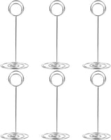 10 Pack Silver Spiral Foot Metal Trivets 22cm Heat Resistant Table Protectors