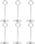 10 Pack Silver Spiral Foot Metal Trivets 22cm Heat Resistant Table Protectors