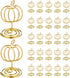 30 Pack Gold Pumpkin Table Decorations 5cm - Autumn Festival Ornaments
