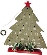 2026 Christmas Tree Advent Calendar - 1 Piece - Office Decoration - Holiday Countdown Function - Festive Charm