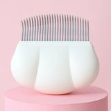 White Pet Hair Remover Brush for Dogs and Cats Anti-Shedding Grooming Tool