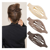 Women's Hair Clips 3 Pack 12cm Non-Slip Hair Clamps Hair Accessories