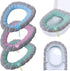 Toilet Seat Covers Set of 3 Universal with Handles Soft Comfortable for Bathroom Use