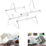 1 Piece Transparent Vinyl Record Holder Storage System Organizer for LP Records