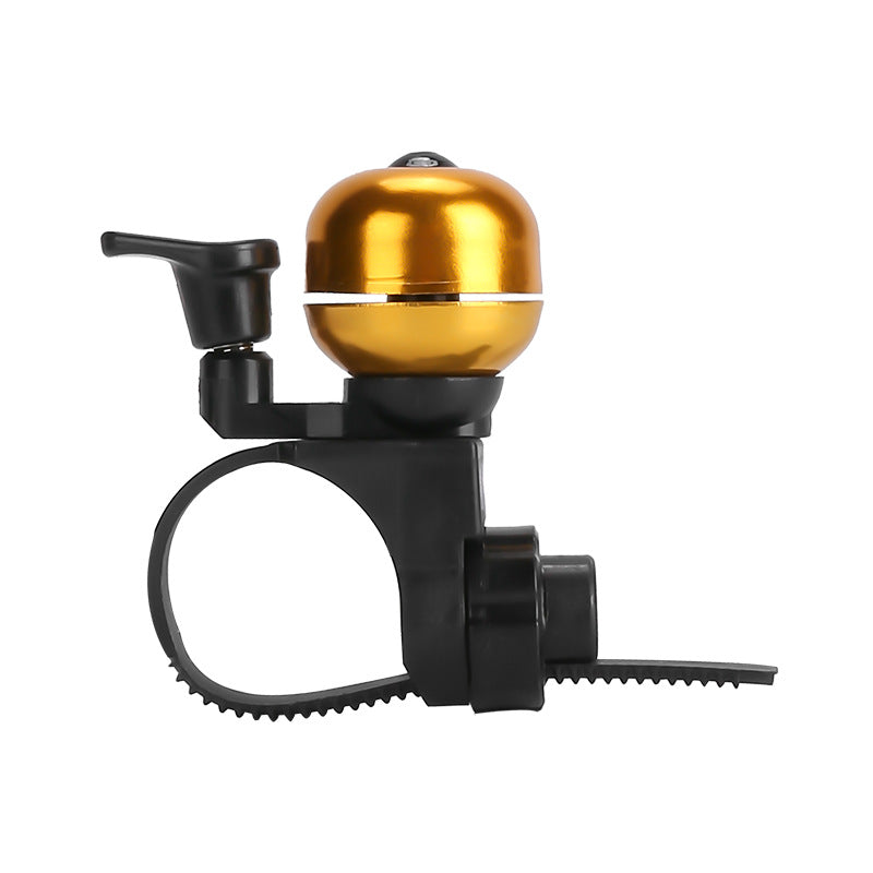 Gold Universal Bicycle Bell - Waterproof - Suitable for Adult and Kids' Bikes - Bike Accessory