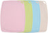 4 Colours Cutting Board Set Wheat Straw Antislip Durable for Various Food