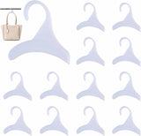 12 Pack Multifunctional White Clothes Hangers for Storage and Organizing
