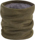 Military Green Fleece Scarf for Winter Sports - Warm Soft Neck Warmer for Cold Weather Activities