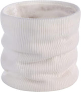 Fleece Scarf Winter Sports Warmth Unisex White One Piece