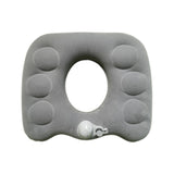 1 Piece Donut Seat Cushion Anti-Slip for Office Chair Car Grey Comfort Support Pillow