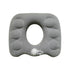 1 Piece Donut Seat Cushion Anti-Slip for Office Chair Car Grey Comfort Support Pillow