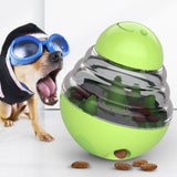 Green Interactive Dog Snack Ball Chew Toy Food Dispenser for Dogs