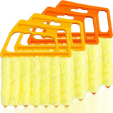 4 Pack Lamella Cleaner Dust-Free Yellow and Orange Blades Cleaning Tool