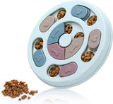 Dog Twister Puzzle Toy - Interactive Intelligence Game for Dogs - Blue