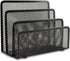 Black Metal Organizer Bins for Bookkeeper - 1 Piece Storage Solution