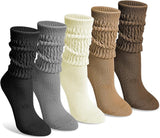 5 Pairs Women's Sports Socks Hard Wearing Comfortable Breathable Athletic Socks