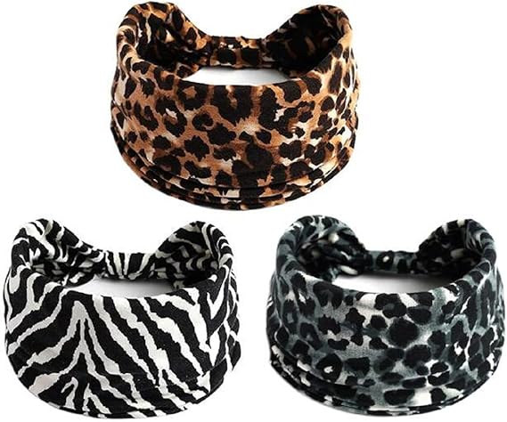 3 Pack Women's Sports Hair Bands Elastic Hair Ties for Active Use