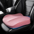 Memory Foam Car Seat Cushion 42x42x10cm Pink - Comfortable Support for Auto Seats