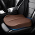 Memory Foam Car Seat Cushion 42x42x10cm Brown - Comfortable Supportive Auto Seat Pillow for Enhanced Driving Experience