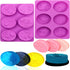 Silicone Molds for Making Candles and Soap - Purple - 2 Pieces