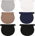 Adjustable Elastic Belly Bands 6 Pack - Maternity Support Belts for Pregnant Women - Black Grey White Dark Blue Khaki