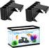 Hydroponic Aquarium Plant Holder 2 Pack Black 9x9x6cm for Aquascape Plant Cultivation