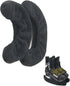 Junior Ice Hockey Figure Skating Hard Blade Guards Universal Black Pair