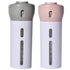 2 Pack 4-in-1 Travel Size Refillable Bottles for Shampoo & Lotion Leakproof Compact Toiletry Containers for Hand Luggage