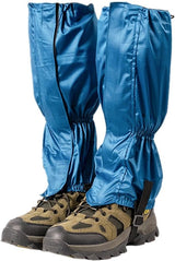 Waterproof Gaiters for Outdoor & Hiking - Protect Legs from Snow Mud & Branches - 600D Ripstop Fabric Adjustable Pair