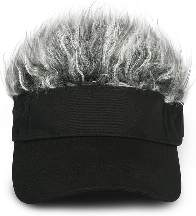 Funny Wig Beanie Winter Hat Adjustable for Party & Carnival Unique Gift One Piece