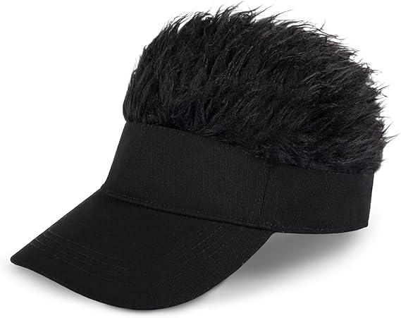 Funny Wig Beanie Winter Hat Adjustable Party & Carnival Accessory Unique Gift Idea