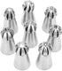 8-Piece Piping Nozzles Set for Cake Cupcake Cookies - Flower Decoration Tools