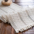 Macramé Table Runner 30x180 cm Handmade Cotton Linen Boho Style Beige Decorative Tablecloth