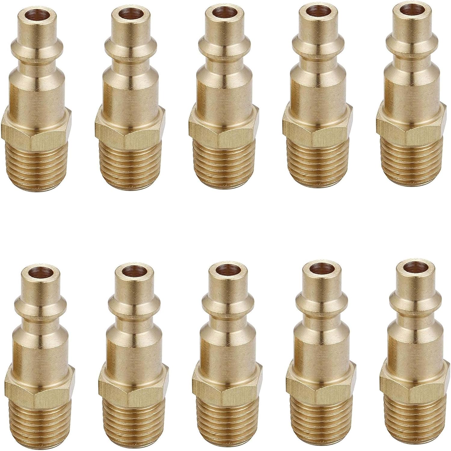 10 Pack 1/4 Inch Adapters/Connectors - General Purpose, Durable & Rustproof