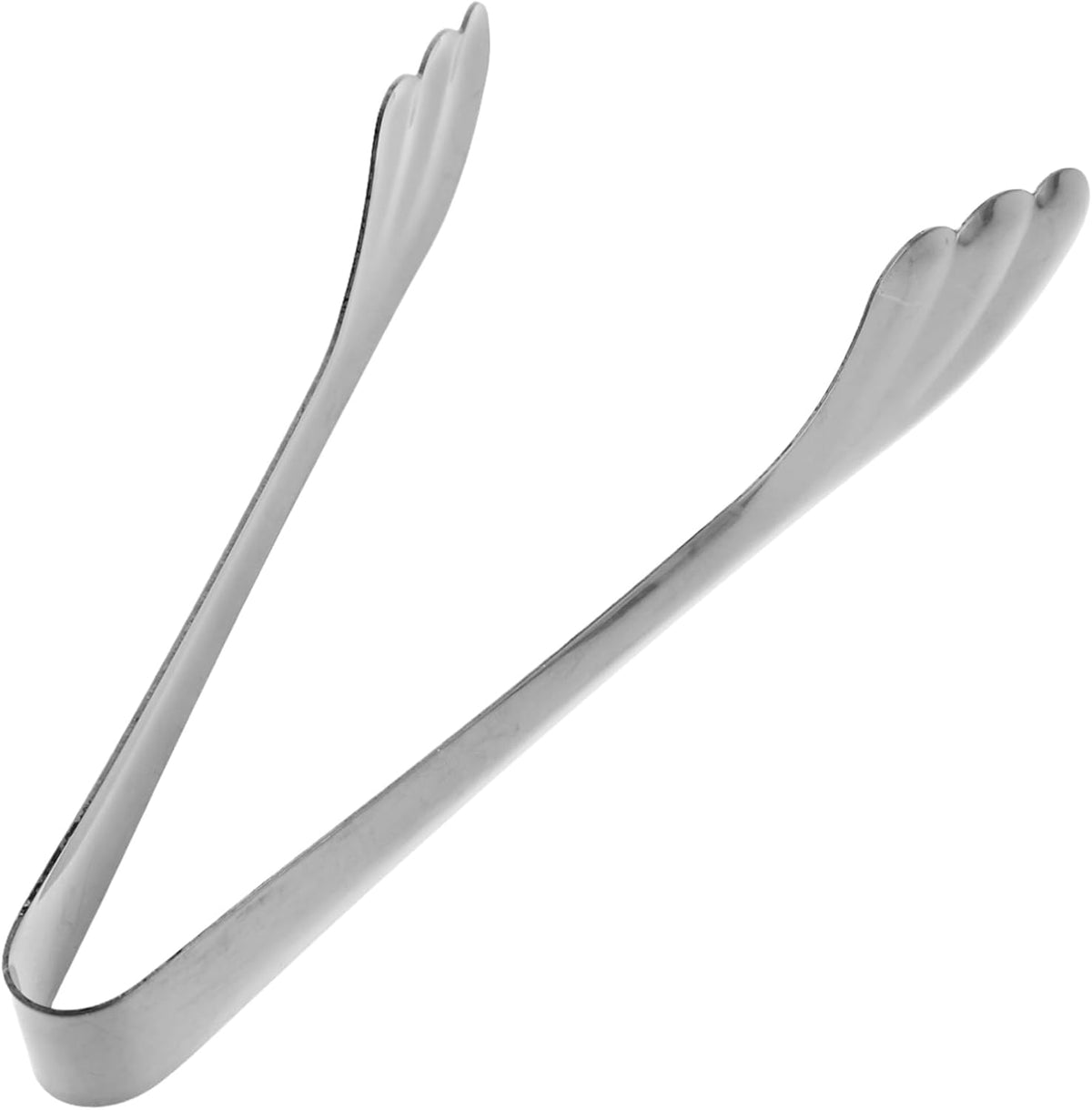 1 Piece Reusable Stainless Steel Food Clip Ice Salad Buffet Retro Angel Wing Design