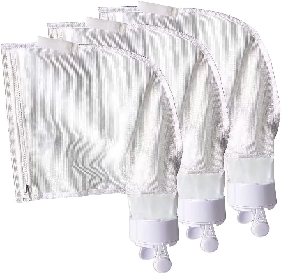 Pool Spa Part Zippered Bag Replacement for Polaris 280，480 Pool Cleaner All Purpose Filter Bag K13 Pack of 3